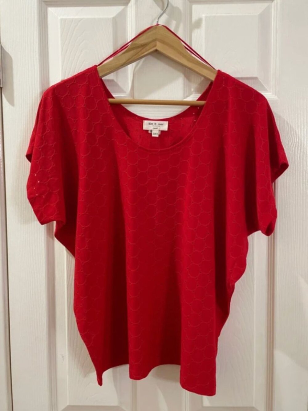 Kim & Cami Red Blouse (S)